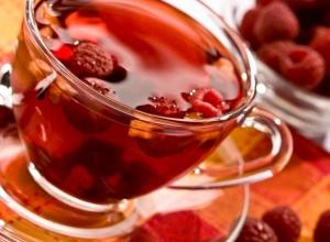At what temperature can you drink raspberry tea?
